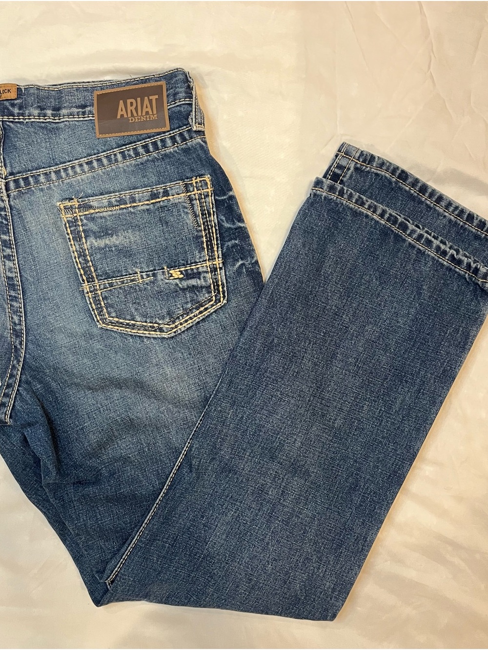 Ariat Men’s Relaxed Boot Cut M4 Jeans 35x34 - Picture 5 of 7
